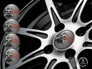Decal Ruota Look Custom Badge Cupola Alta Gamma